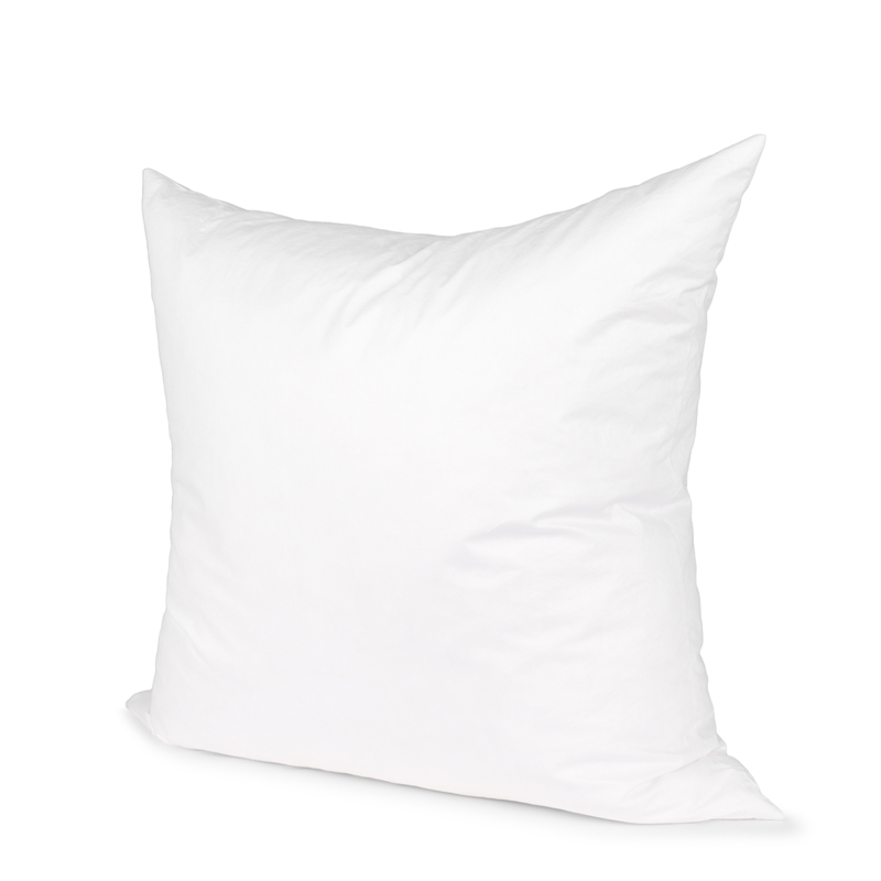 Maklaine Modern / Contemporary 20 x 20 White Down pillow insert