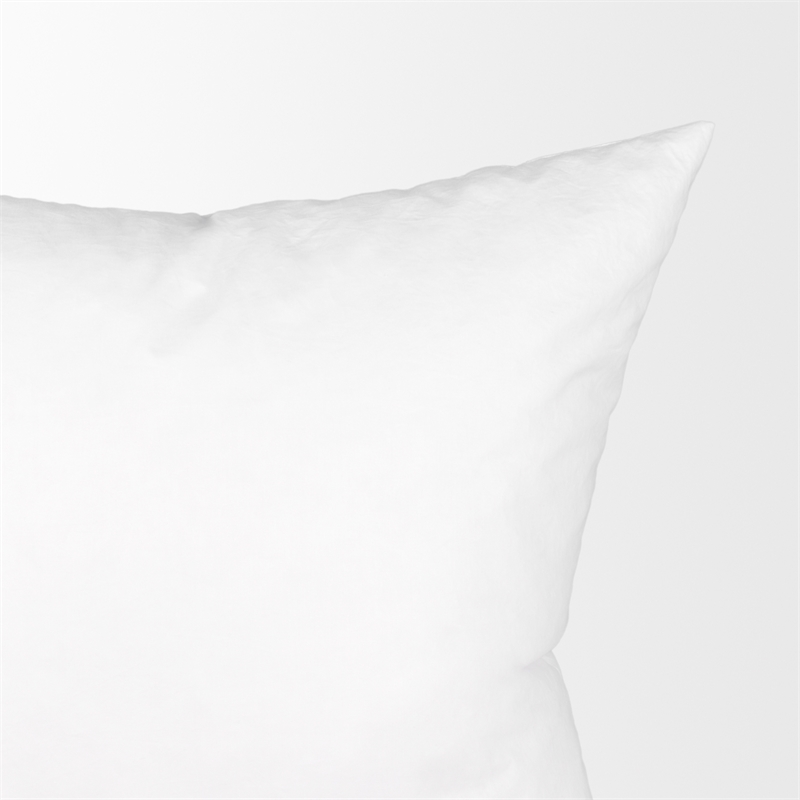 Maklaine Modern / Contemporary 20 x 20 White Down pillow insert