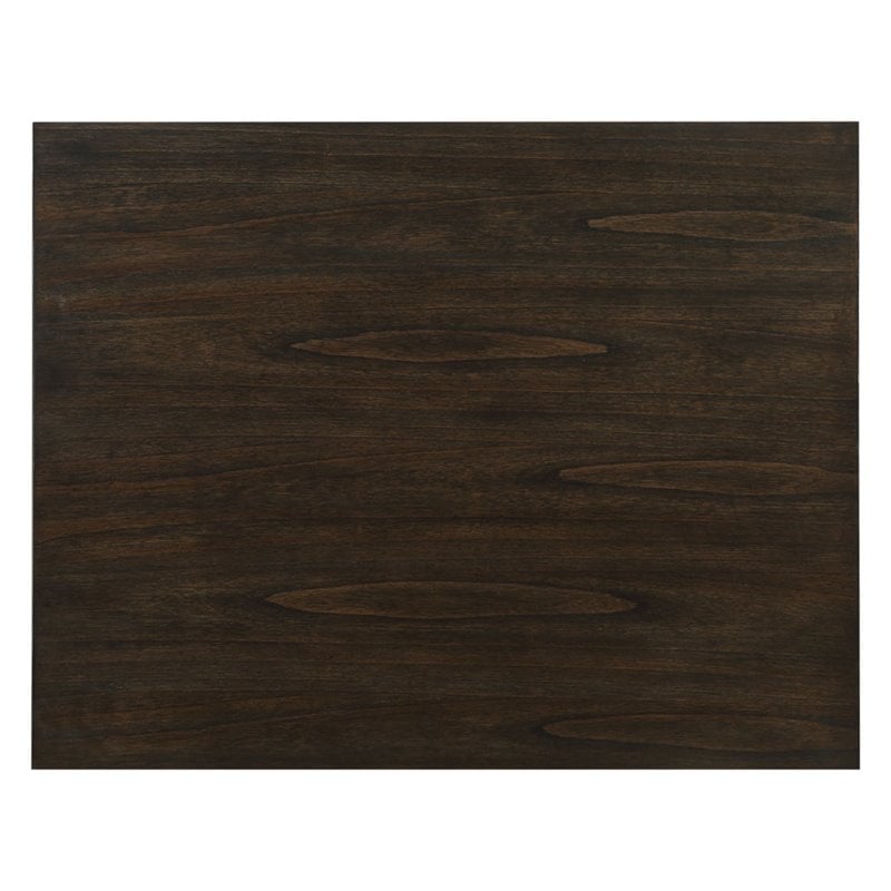 Maklaine 3 Piece Wood Counter Height Dining Set in Dark Cherry