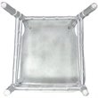 Maklaine Wood Modern Traditional Chiavari Chair In Silver Finish