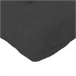Maklaine 8 Inch Full High Density Polyester Fill Futon Mattress in Gray