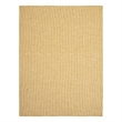 Maklaine 9' x 12' Yellow Modern Indoor/Outdoor Rug Polypropylene