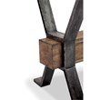 Maklaine Elegant Wood Modern / Contemporary Rectangular End Table