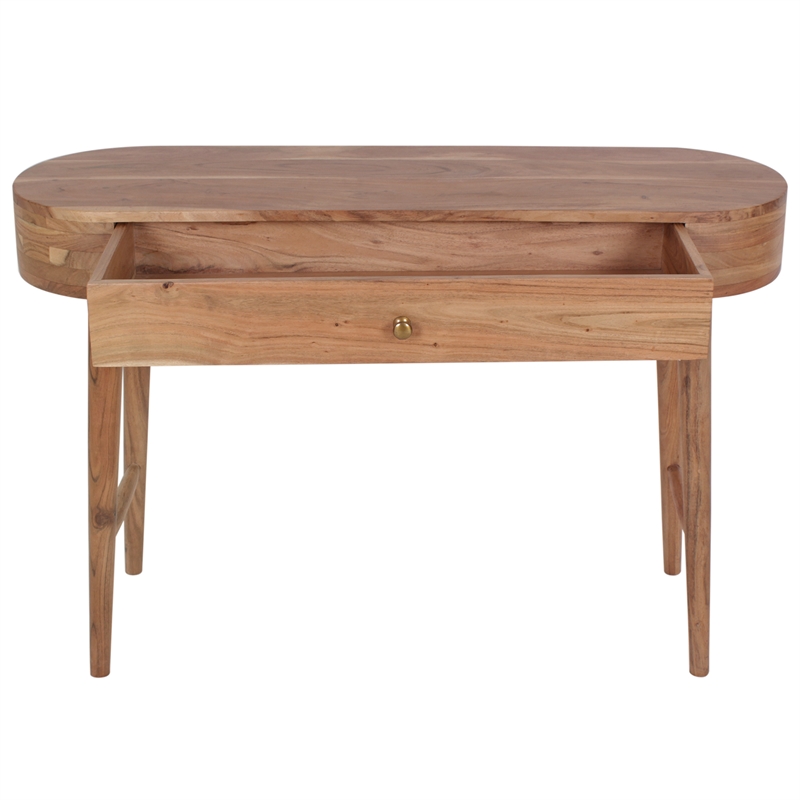 Maklaine Elegant Wood Mid-Century 30