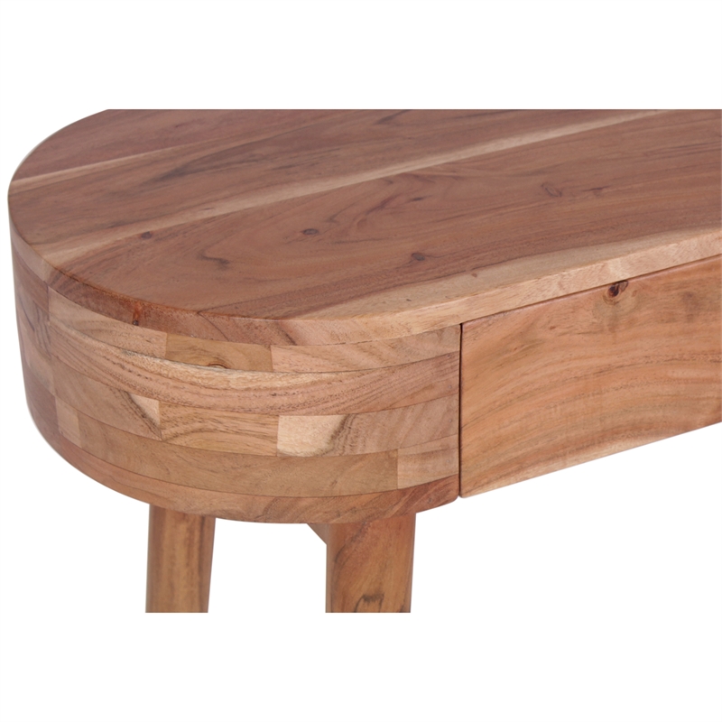 Maklaine Elegant Wood Mid-Century 30