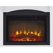 Maklaine Engineered Wood Transitional Mantel Fireplace in White