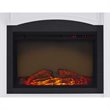 Maklaine Engineered Wood Transitional Mantel Fireplace in White