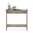 Maklaine Contemporary Engineered Wood Simplistic Study Table in Sonoma Oak
