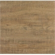 Maklaine Rectangular Farmhouse Engineered Wood Coffee Table in Brown