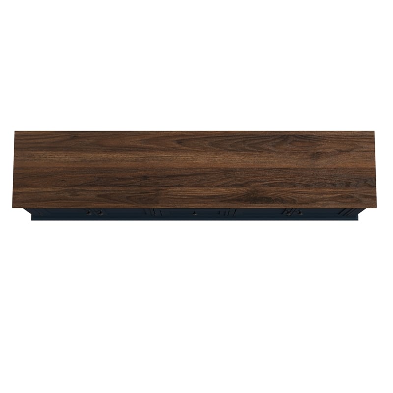 Maklaine Traditional Farmhouse TV Stand for TVs up to 75
