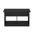Maklaine Engineered Wood Contemporary Lift Top Coffee Table in Americano