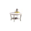 Maklaine Modern Transitional Round Coffee Table 30