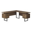 Maklaine Computer Desk Home Office Corner 70