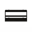 Maklaine Multipurpose Wall Mounting Storage Shelf in Espresso
