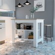 Maklaine Kitchen Island Engineered Wood Kitchen Islands in Multi-color