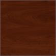 Maklaine Engineered Wood 3 Drawer Mobile File Cabinet in Hansen Cherry