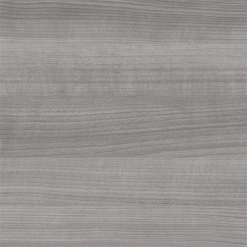 Maklaine Engineered Wood Universal Tall 5 Shelf Bookcase in Platinum Gray