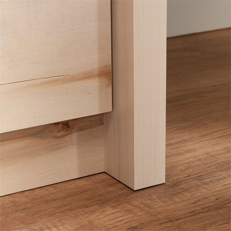 Maklaine Mid-Century Engineered Wood Bedroom Dresser in Pacific Maple