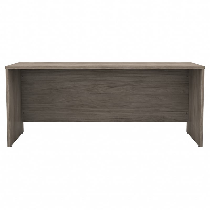 Maklaine Engineered Wood 72W x 30D Office Desk in Modern Hickory