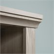 Maklaine Engineered Wood 3-Shelf Bookcase in Chalked Chestnut Finish