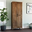 Maklaine 2 Door Engineered Wood Storage Cabinet in Rural Pine