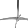 Maklaine Elegant Modern Transitional Round Wood Cocktail Table