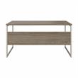Maklaine Engineered Wood 60W x 30D Computer Table Desk in Modern Hickory