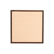Maklaine Transitional Engineered Wood Frame Mirror in Espresso