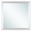 Maklaine Transitional Engineered Wood Frame Mirror in Silver Champagne