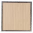 Maklaine Transitional Engineered Wood Frame Mirror in Silver Champagne