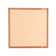 Maklaine Transitional Manufactured Wood Frame Mirror in Cherry
