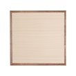 Maklaine Traditional Engineered Wood Frame Mirror in Cappuccino