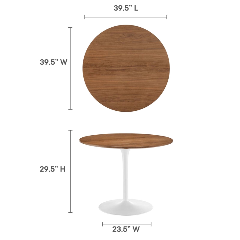 Maklaine Contemporary MDF Tabletop 40