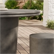Maklaine Modern / Contemporary 5 Piece Dining Table Set in Gray