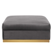 Maklaine 5-Piece Right-Facing Modular Sectional Sofa in Gray