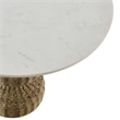 Maklaine Modern / Contemporary Dining Table in White Natural
