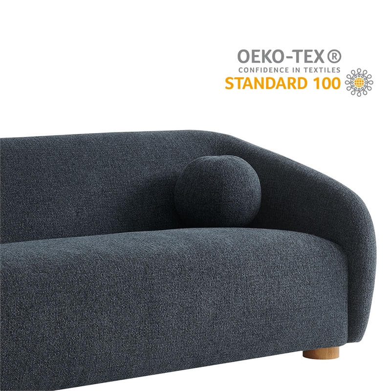 Maklaine Contemporary Upholstered 85
