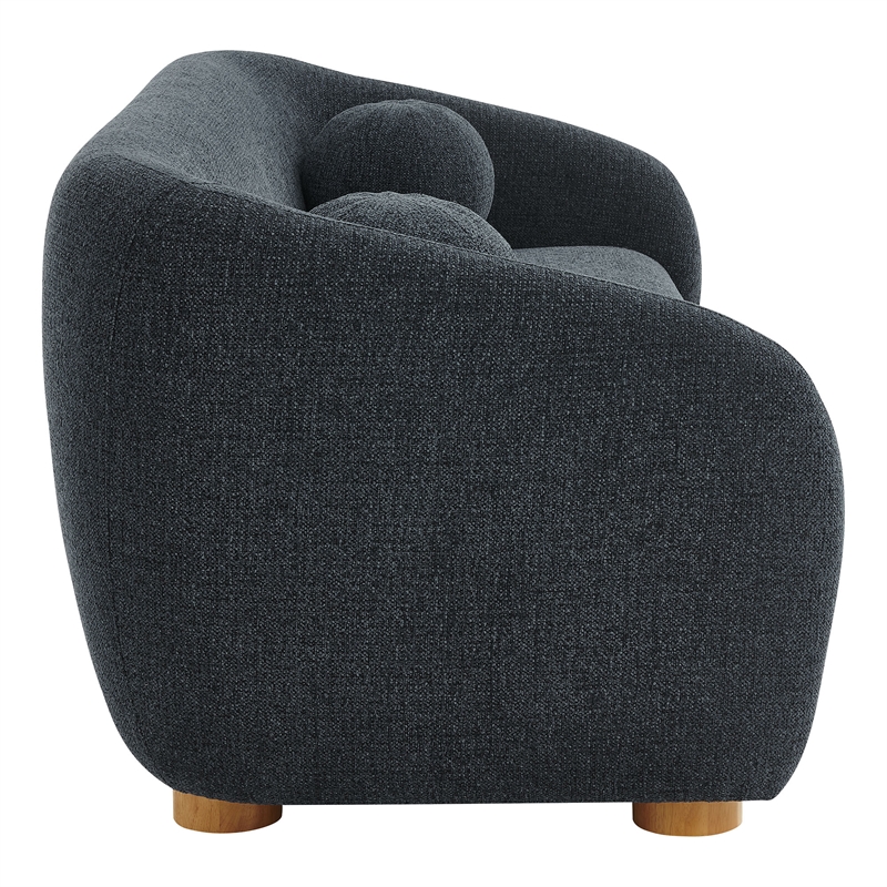 Maklaine Contemporary Upholstered 85