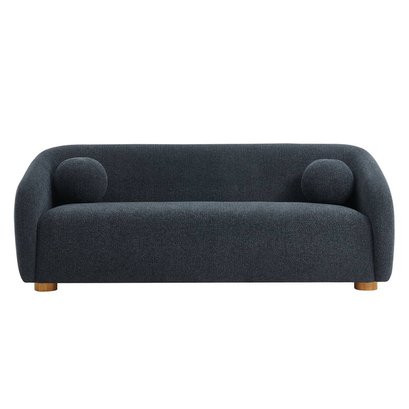 Maklaine Contemporary Upholstered 85