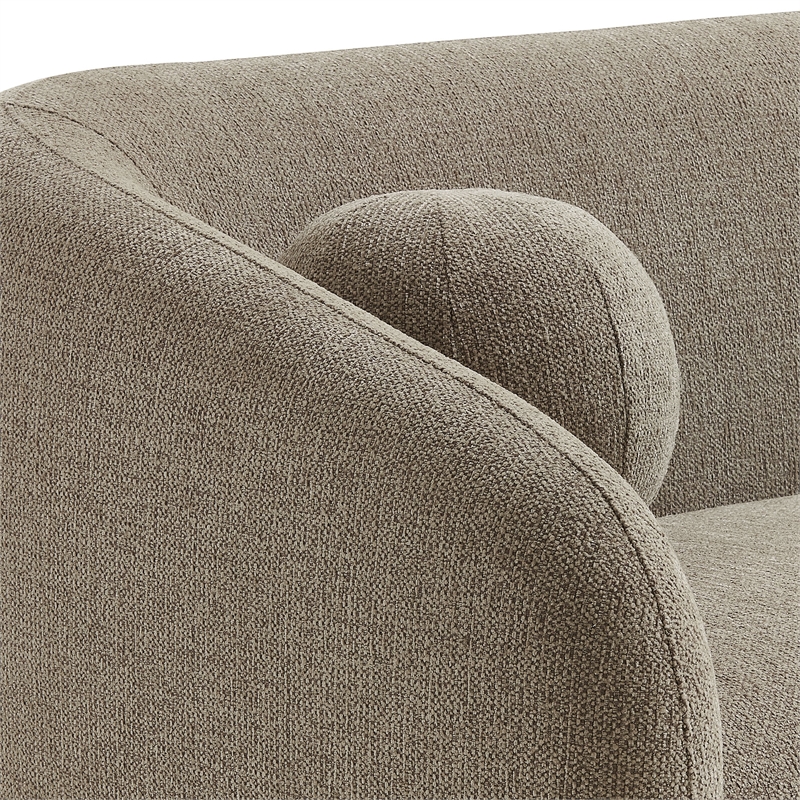 Maklaine Contemporary Upholstered 85