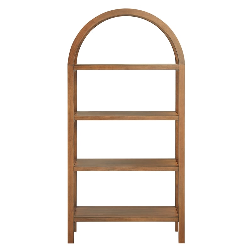 Maklaine Contemporary Pine Wood Frame 60