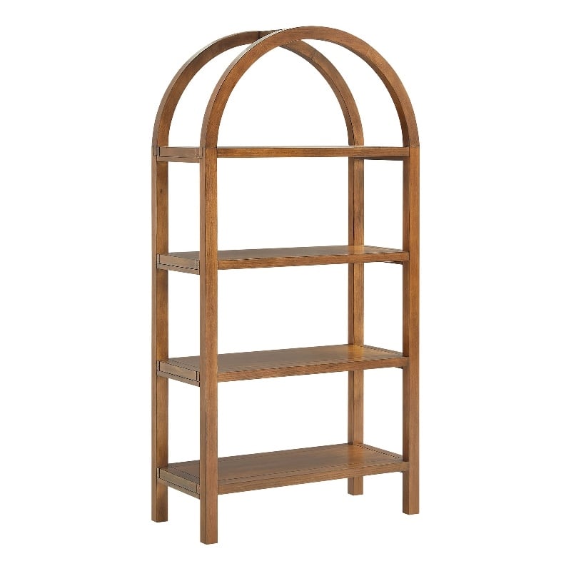 Maklaine Contemporary Pine Wood Frame 60