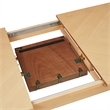 Maklaine Modern / Contemporary Extendable Dining Table in Oak