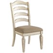 Maklaine Set of 7 Counter Height Dining Table & Ladderback Side Chairs