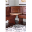 Maklaine Transitional Polyester Fabric Cushion Set for Nook in Beige