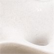Maklaine Sculptural Polyresin Table Lamp With Off White Linen Shade