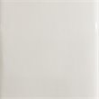 Maklaine Contemporary Large Geometric Ceramic Side Table in White