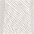 Maklaine Chevron-Textured Ceramic Table Lamp With Linen Shade in Cream