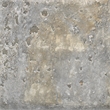 Maklaine Concrete-Textured Ceramic Table Lamp With Linen Shade in Gray