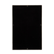 Maklaine Mango Wood and Bone Inlay Rectangle Wall Mirror in White